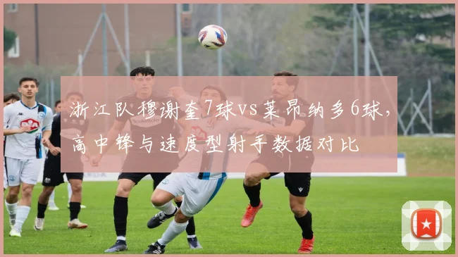 浙江队穆谢奎7球vs莱昂纳多6球，高中锋与速度型射手数据对比